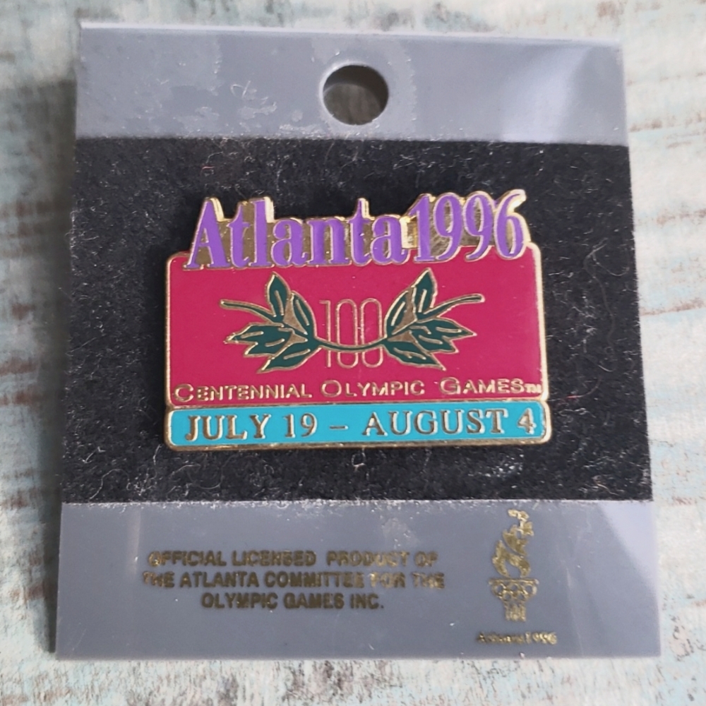 Olympics 1996 Lapel Lin